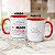 Caneca Dia das Mães Mãe o abraço que nunca acaba Feliz dia - Imagem 8