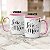 Caneca Dia das Mães Presente Feliz Dia das Mães Com Flores - Imagem 6