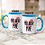 Caneca Dia das Mães Presente para a Melhor Mãe Coração Fofo - Imagem 4