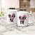 Caneca Dia das Mães Presente para a Melhor Mãe Coração Fofo - Imagem 5