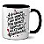 Caneca Namorados A Distância Nunca Separa Dois Corações - Imagem 1