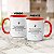 Caneca Casal Feliz Nosso Dia Amar É Transbordar Presente - Imagem 8