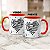 Caneca Coração Amor Abraço Carinho Felicidade Compreensão - Imagem 8