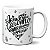Caneca Coração Amor Abraço Carinho Felicidade Compreensão - Imagem 1