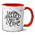 Caneca O Nosso Amor Veio Do Céu Presente Nomarados Fofos - Imagem 1