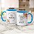 Caneca Convite para Madrinha de Crisma Com Nome Frase Amar - Imagem 3