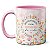 Caneca Ser Professora Missão de Vida Flores Ao Ensinar - Imagem 1