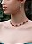 Choker Oval Gota e Cristal Rubelita - Imagem 2