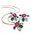 Conjunto Gota Cristal e Navete Rubelita - Imagem 1