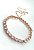Choker Oval Rosa Cristal - Imagem 1
