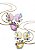 Conjunto com Pedras Laterais Rosa Cristal - Imagem 2