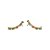Brinco Ear Cuff Colorido - Imagem 1
