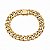 Pulseira Elo Cravejado e Liso - Imagem 1
