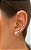 Brinco Ear Cuff 5 Pérolas - Imagem 2