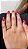 Anel com Escrita Love e Cristais Brancos - Imagem 2