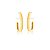 Brinco Ear Hook Liso - Imagem 1