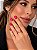 Anel Liso com Cristais - Imagem 3
