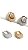 Brinco Argola Arredondada Cravejado Ouro 18K - Imagem 2