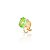 Piercing Fake de Pressão Green Light - Imagem 1