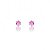 Brinco Ponto de Luz Mini Pink Light - Imagem 1