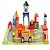 Cidade em Blocos 84 Peças - Dican - Brinquedo Educativo - Imagem 1