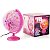 GLOBO 16CM GIACOMINO PINK ZOO, PORTUGUS, CAIXA DISPLAY - Imagem 1