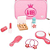 Maleta de Maquiagem Infantil 11 Peças Madeira Tooky Toy - Imagem 2