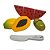 Kit Kiwi, Mamao e Melancia + Faca - Imagem 1