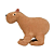 CAPIVARA ROI ROI G BICHOS DE PANO - Imagem 1
