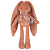 MEU AMIGO COELHO TERRACOTA - 35 CM - Imagem 1