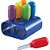 LER2779 - KIT CONTA GOTAS COM SUPORTE - MULTICORES - KIT COM 6 CONTA GOTAS GRAND - Imagem 2