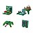Plus-Plus 2 Baseplate Verde - Imagem 2