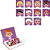 LIVRO MAGNETICO CRAZY FACES MENINAS 65 PECAS - Imagem 6