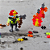 Plus-Plus Tubo 100pcs Bombeiro - Imagem 3