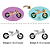 Bicicleta de Madeira Woodbike - 2 Estágios - Woodline Rosa - Imagem 3
