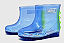Galocha Baby Dino Transparente/ Azul Neon TAM: 23/24 - Imagem 1