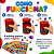 Jogo Educativo Pick Color Tabuleiro Raciocínio Lógico - Imagem 3