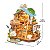Rolife DG169 Puppy's Cozy Villa Quebra-Cabeça 3D LED - Imagem 6