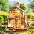Rolife DG169 Puppy's Cozy Villa Quebra-Cabeça 3D LED - Imagem 2