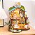 Rolife DG169 Puppy's Cozy Villa Quebra-Cabeça 3D LED - Imagem 4