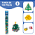 PlusPlus Tubo Pinheiro de Natal 100pcs Brinquedo Montar - Imagem 3