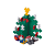 PlusPlus Tubo Pinheiro de Natal 100pcs Brinquedo Montar - Imagem 2
