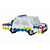 Plus-Plus Mini 3em1 Polícia Basic Brinquedo Montar 480 - Imagem 4