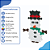 PlusPlus Tubo Boneco de Neve 100pcs Brinquedo de Montar - Imagem 4