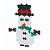 PlusPlus Tubo Boneco de Neve 100pcs Brinquedo de Montar - Imagem 2