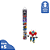 PlusPlus Tubo Mega Robô 100pcs Brinquedo de Montar Infantil - Imagem 1