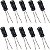 Capacitor Eletrolítico 22uF / 25V - 10 Peças - Imagem 1