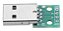 Módulo Adaptador Conector Usb Macho 2.0 Dip - Imagem 2