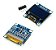 Display Lcd Oled I2C 0,96" Azul Com Amarelo Y/B Ssd1306 - Imagem 1