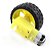 Kit Motor Dc 3-6V + Roda 68mm para Robótica - Imagem 2